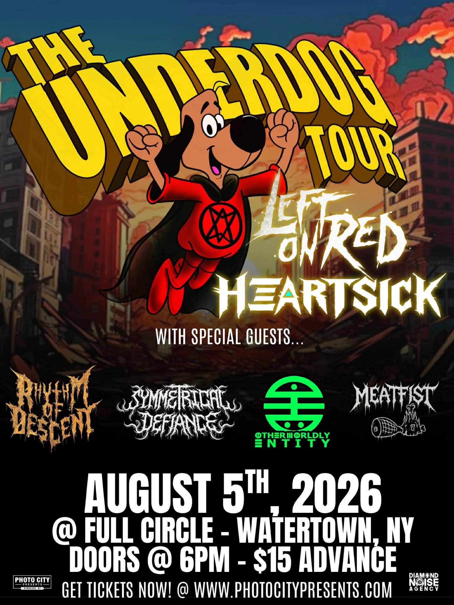 The Underdog Tour — Presale Tickets